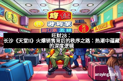 旺财28：长沙《天堂II》火爆销售背后的秩序之路：热潮中蕴藏的深度逻辑